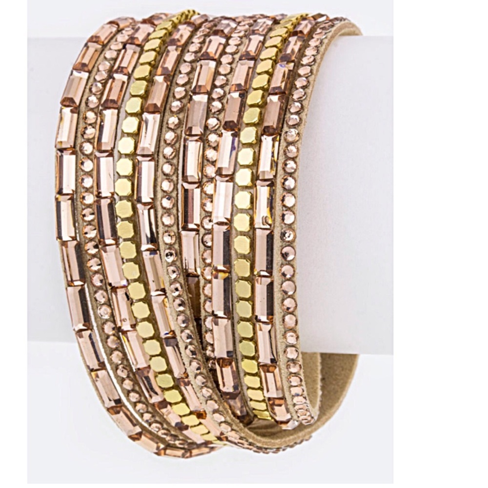 Beaded Wrap Bracelet New